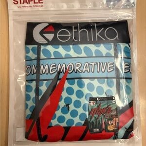 ethika Light Blue, Red & Black Commemorative Boxer Briefs